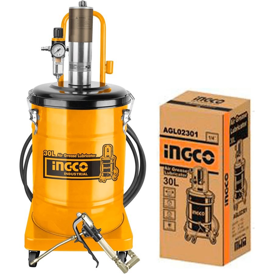 Ingco Ingco AGL02301 Air Grease Lubricator 30L, Pumps & Motors Pumps — Southend Philippines