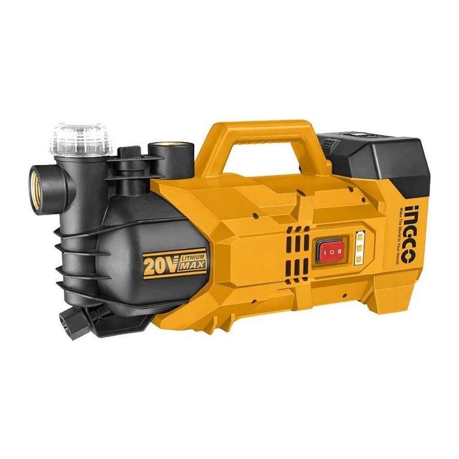 Ingco Ingco GWPLI201801 Li-Ion Water Pump 20V, Pumps & Motors Pumps — Southend Philippines