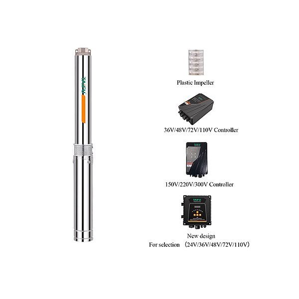 Taifu Hybrid Solar Deep Well Pump 4"