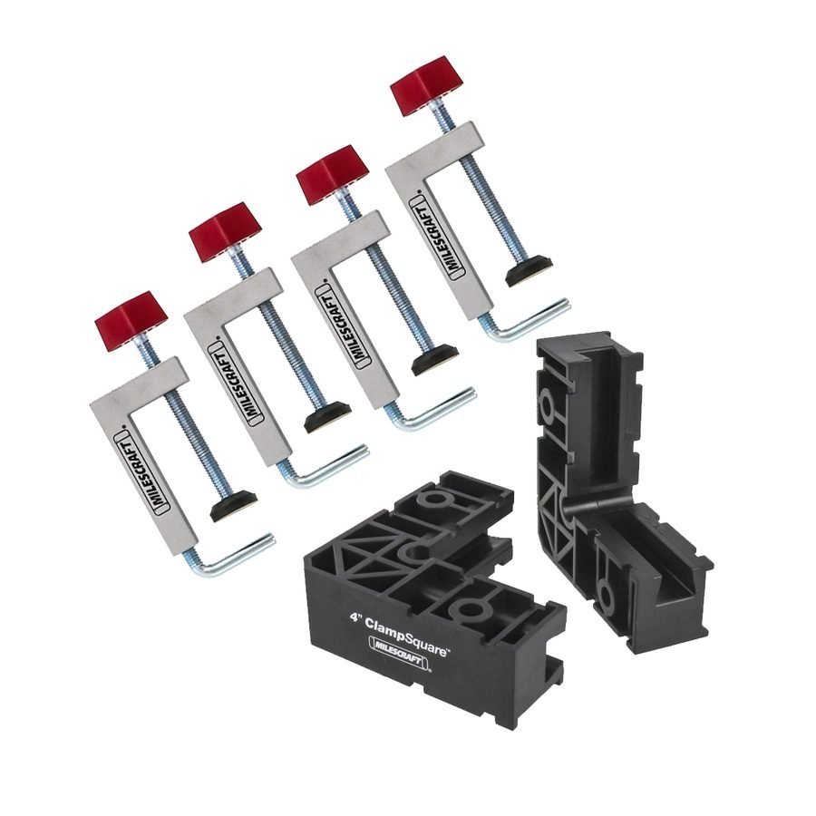 Milescraft Fence Clamp Kit 100 W/ ClampSquares & Fence Clamps (7350)