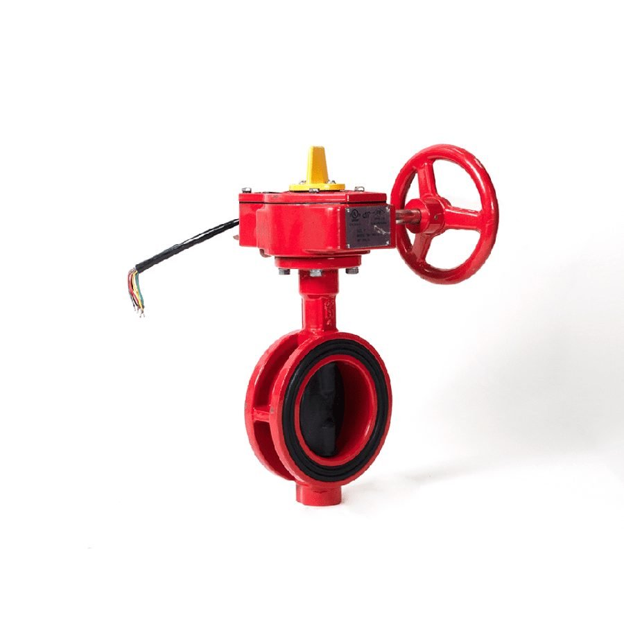 Grooved Butterfly Valve With Tamper Switch - UL/FM