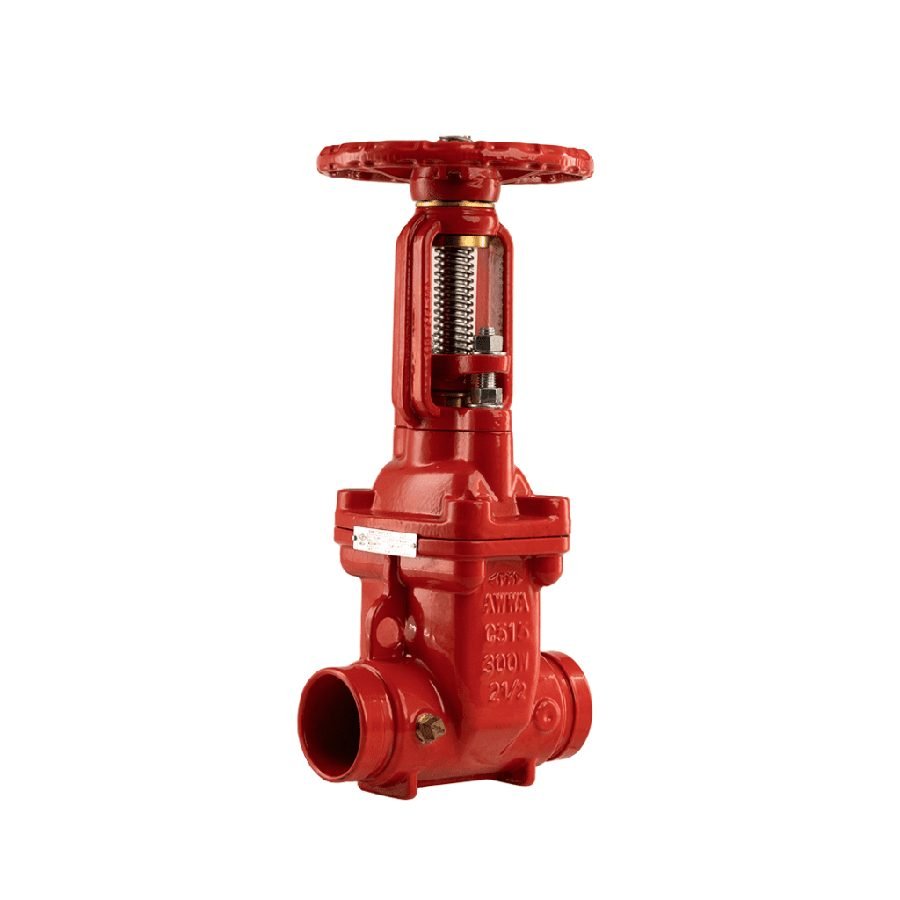 Grooved Resilient OS&Y Gate Valve - UL/FM