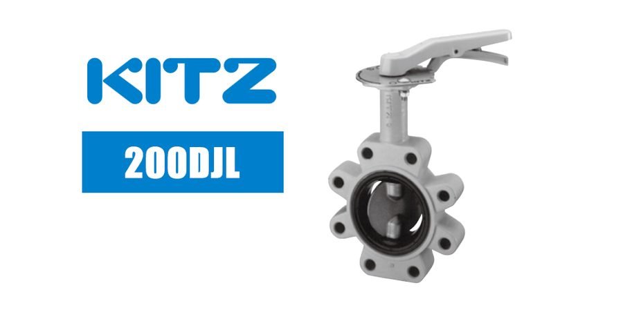 Kitz DJ Series 200DJL Butterfly Valve — Valves, Southend Philippines