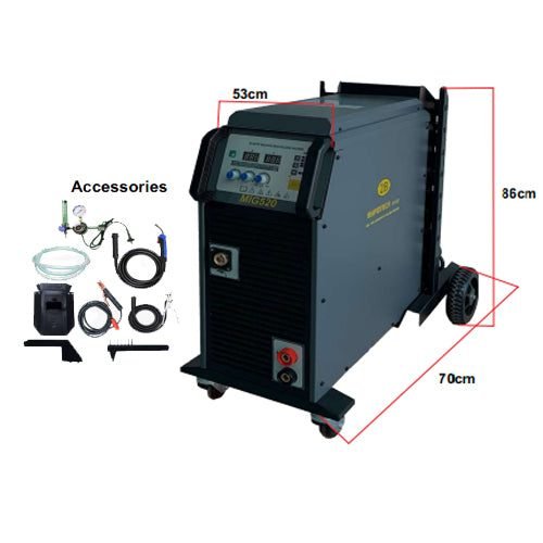 2B MIG520 Inverter DC Dual Welding Machine (Rapidtech Series)