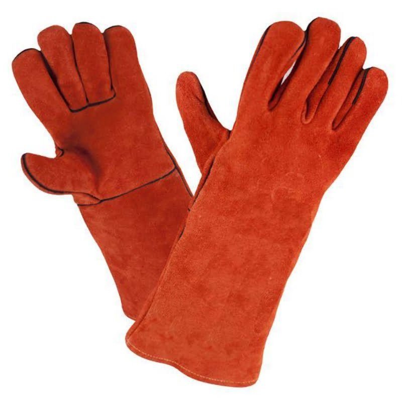 Al-140 Good Quality Leather Welding Gloves With Lining, Welding Supplies Accessories — Southend Philippines