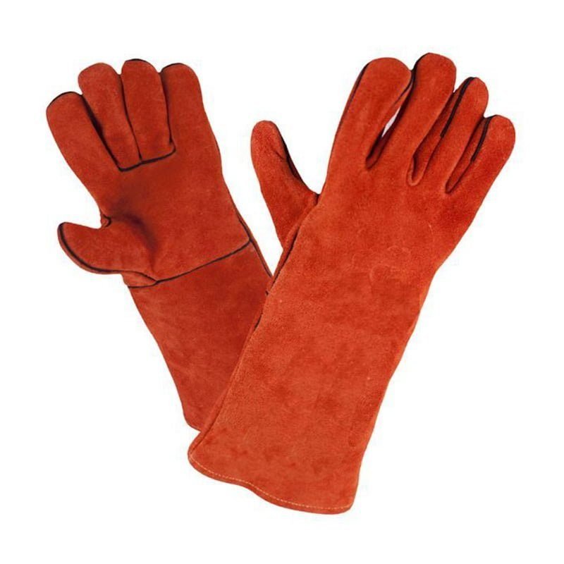 AL-180 GOOD QUALITY LEATHER WELDING GLOVES WITH LINING, Welding Supplies Accessories — Southend Philippines
