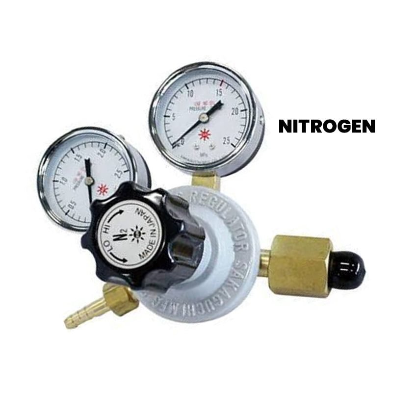 Harris 25-180-580 Nitrogen Regulator For Welding & Cutting Outfit