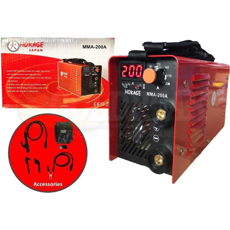 Hokage MMA 200 DC Inverter Welding Machine, Welding Supplies Welding Machines — Southend Philippines