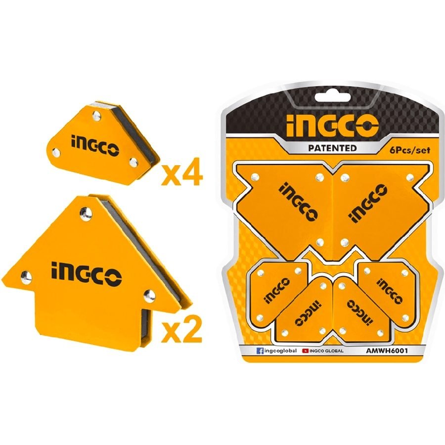 Ingco Ingco AMWH6001 Magnetic Welding Holder Set, Welding Supplies Clamps & Holders — Southend Philippines
