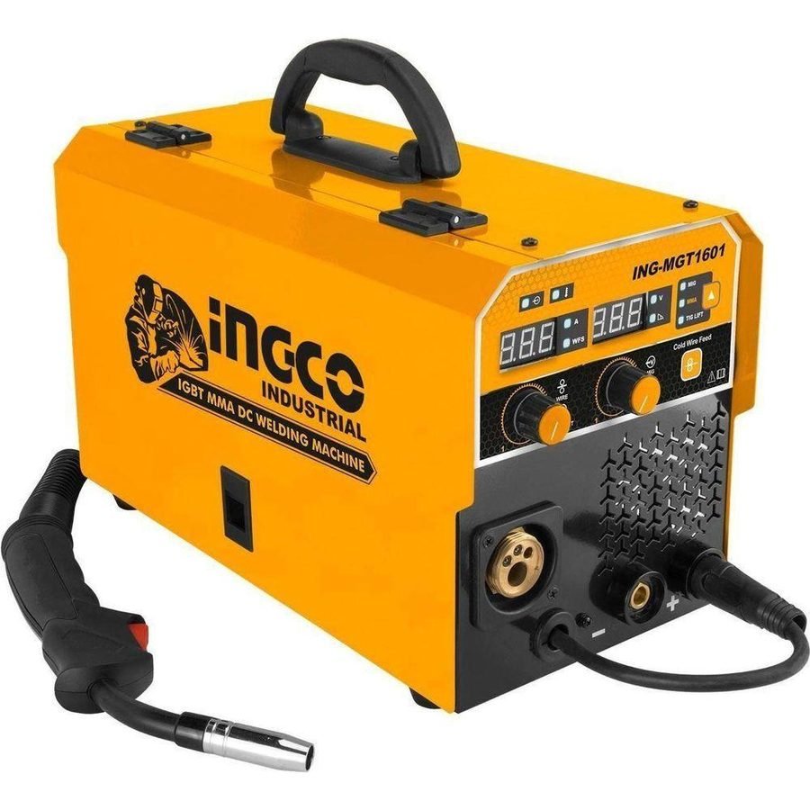 Ingco Ingco ING-MGT1601 Inverter MAG/MIG/MMA/TIG LIFT Welding Machine, Welding Supplies Welding Machines — Southend Philippin