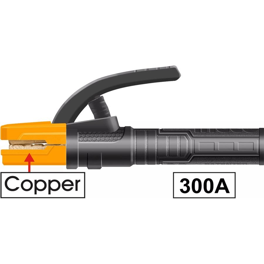 Ingco Ingco WAH3008 Electrode Holder 300 Amps, Welding Supplies Electrodes & Rods — Southend Philippines