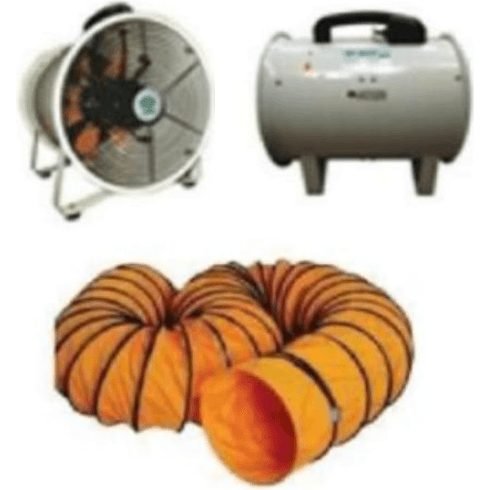 Jackson Portable Ventilator Fan With Duct Hose, Welding Supplies — Southend Philippines