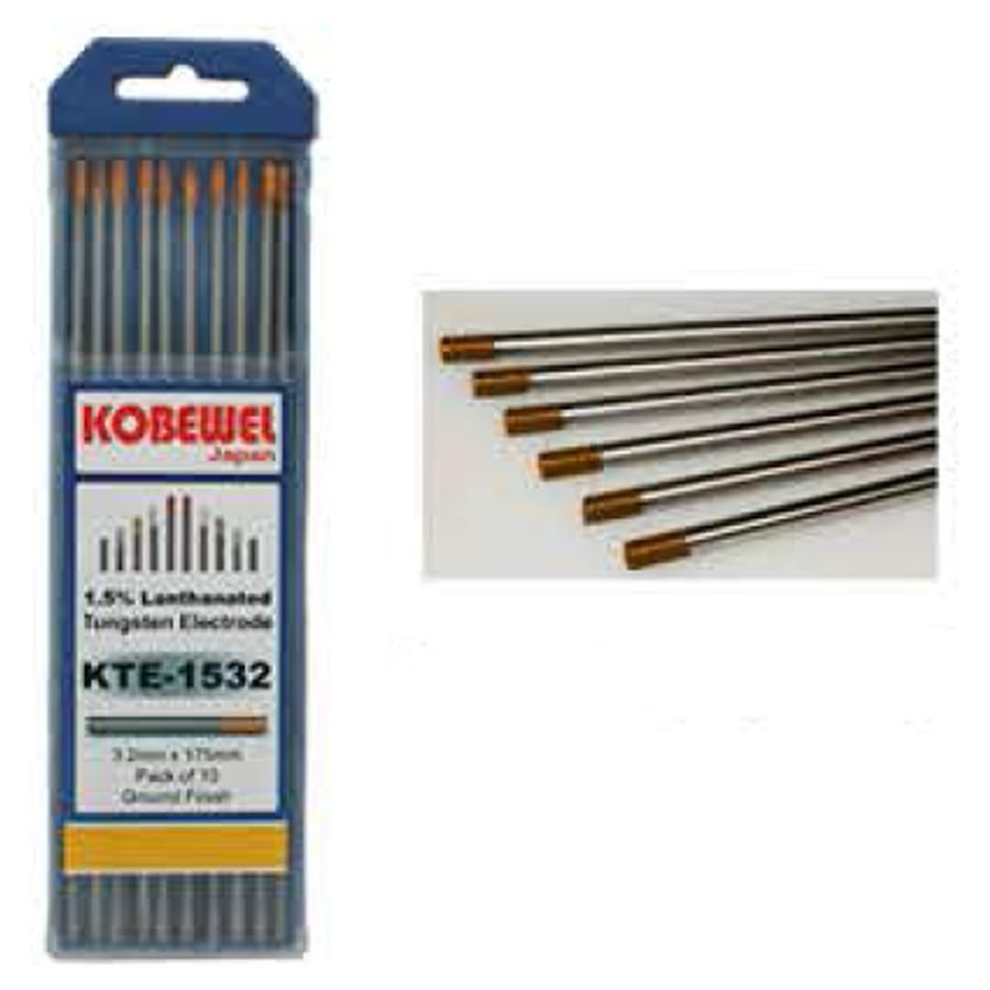 Kobewel Kobewel Lanthanated Tungsten Electrode 10 Pcs, Welding Supplies Electrodes & Rods — Southend Philippines