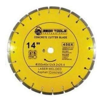 MCCB01 Concrete Cutter Blade 14" [Laser Welded]