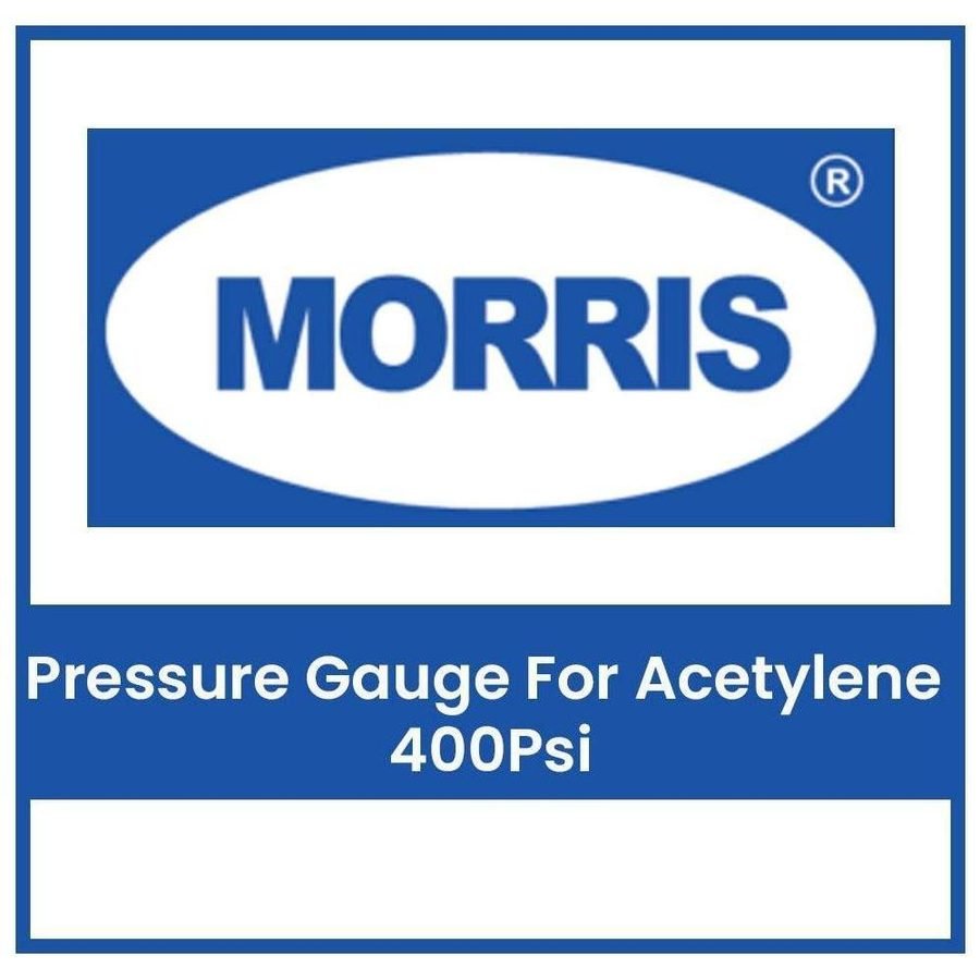 Morris Pressure Gauge For Acetylene 400 Psi, Welding Supplies Regulators & Gauges — Southend Philippines