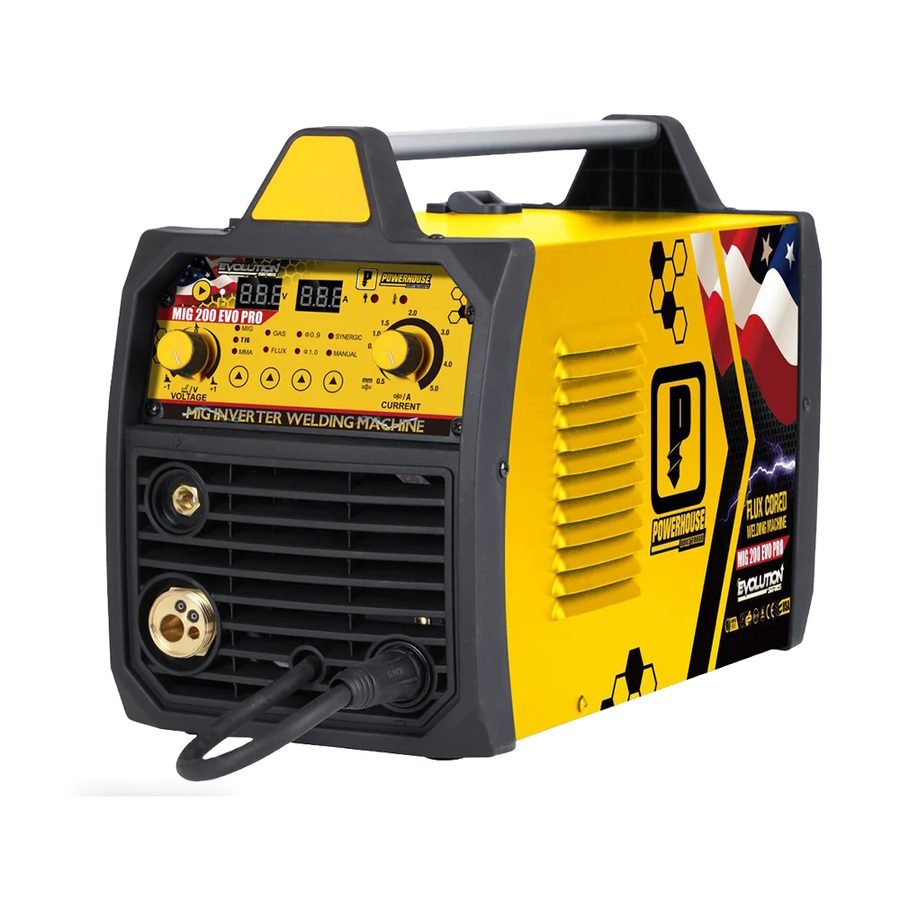 Powerhouse MIG-200EVOPRO MIG Inverter Welding Machine 200A