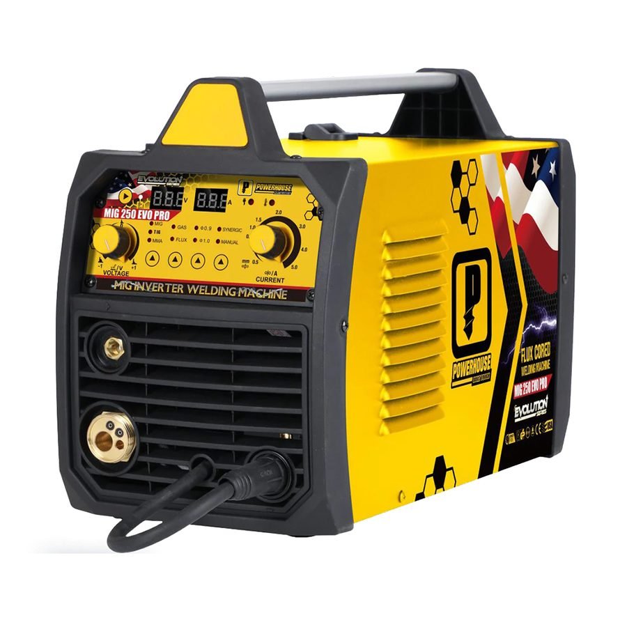 Powerhouse MIG-250EVOPRO MIG Inverter Welding Machine 250A