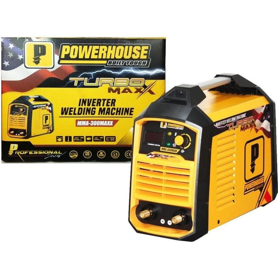 Powerhouse Powerhouse MMA-300 DC Inverter Welding Machine (TURBOMAXX) 300A, Welding Supplies Welding Machines — Southend Phil