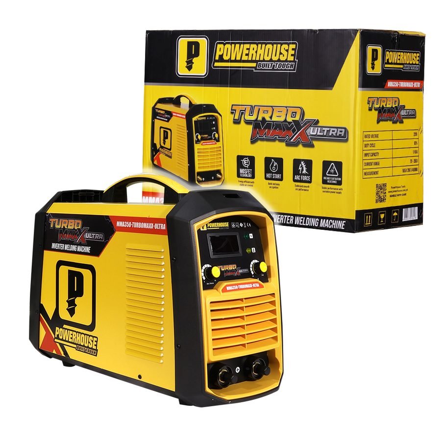 Powerhouse MMA-350 Inverter Welding Machine (TURBOMAXX Ultra) 350A