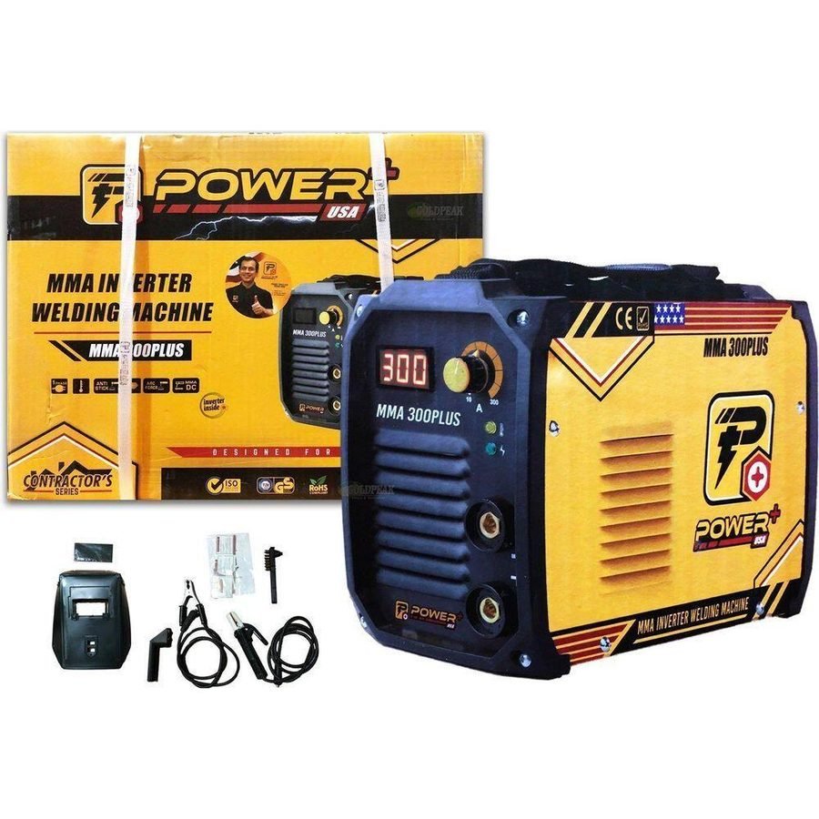 Powerplus MMA 300PLUS DC Inverter Welding Machine, Welding Supplies Welding Machines — Southend Philippines