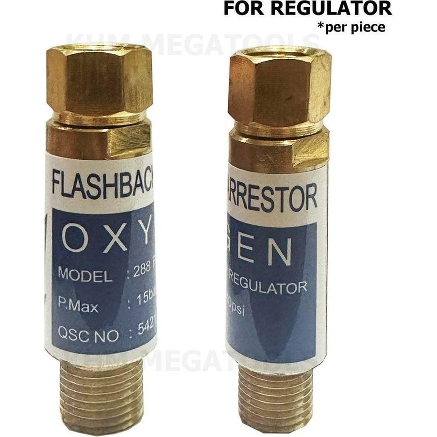 Procut Procut Flashback Arrestor For Regulator (Oxygen), Welding Supplies Regulators & Gauges — Southend Philippines