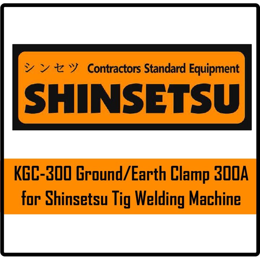 Shinsetsu Shinsetsu KGC-300 Ground/Earth Clamp 300A For Tig Welding Machine, Welding Supplies Welding Machines — Southend Phi
