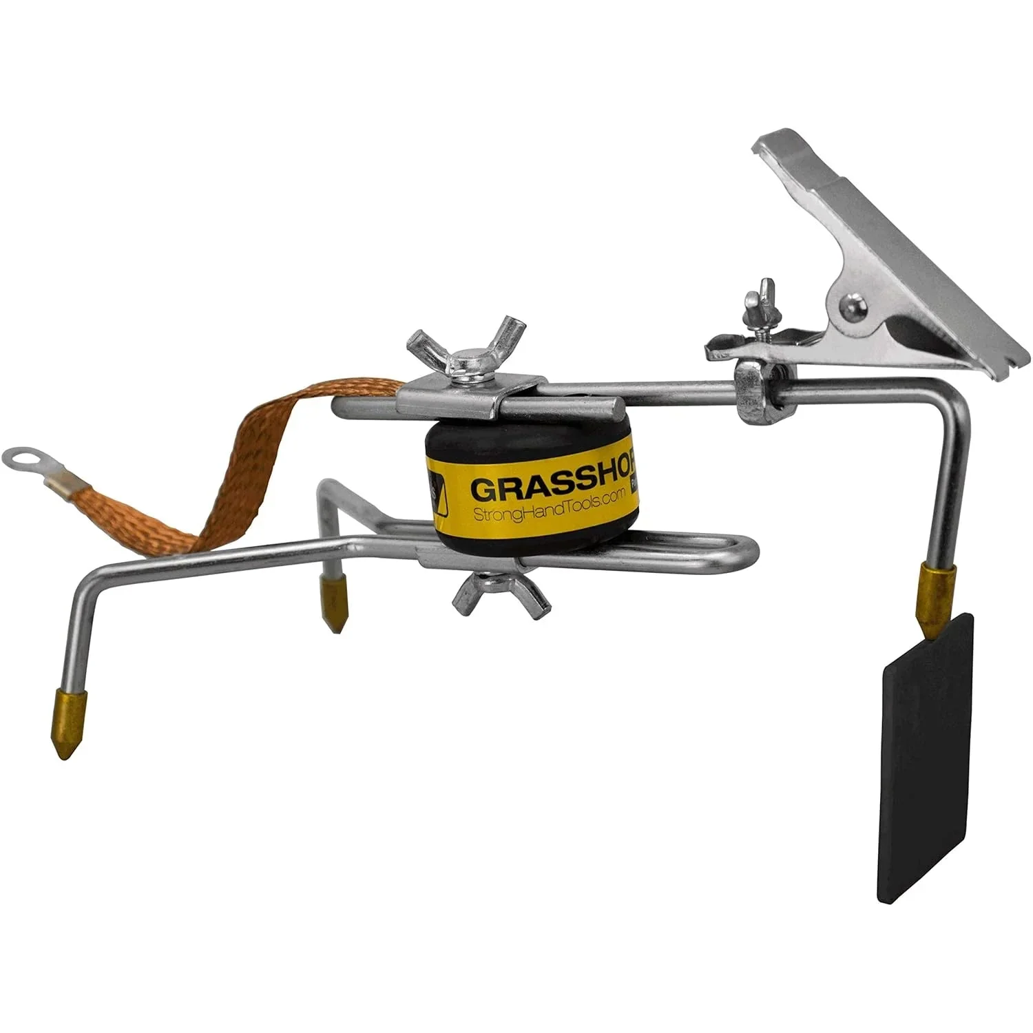 STRONG HAND 3-Finger Tool For Welding With Grounding Ribbon, AGH130P, Welding Supplies Clamps & Holders — Southend Philippine