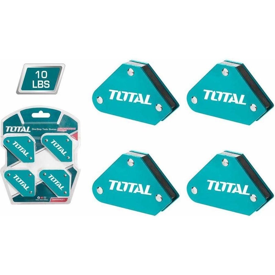 Total Total TAMWH4001 4pcs Magnetic Welding Holder Set / Welding Magnet Set, Welding Supplies Clamps & Holders — Southend Phi