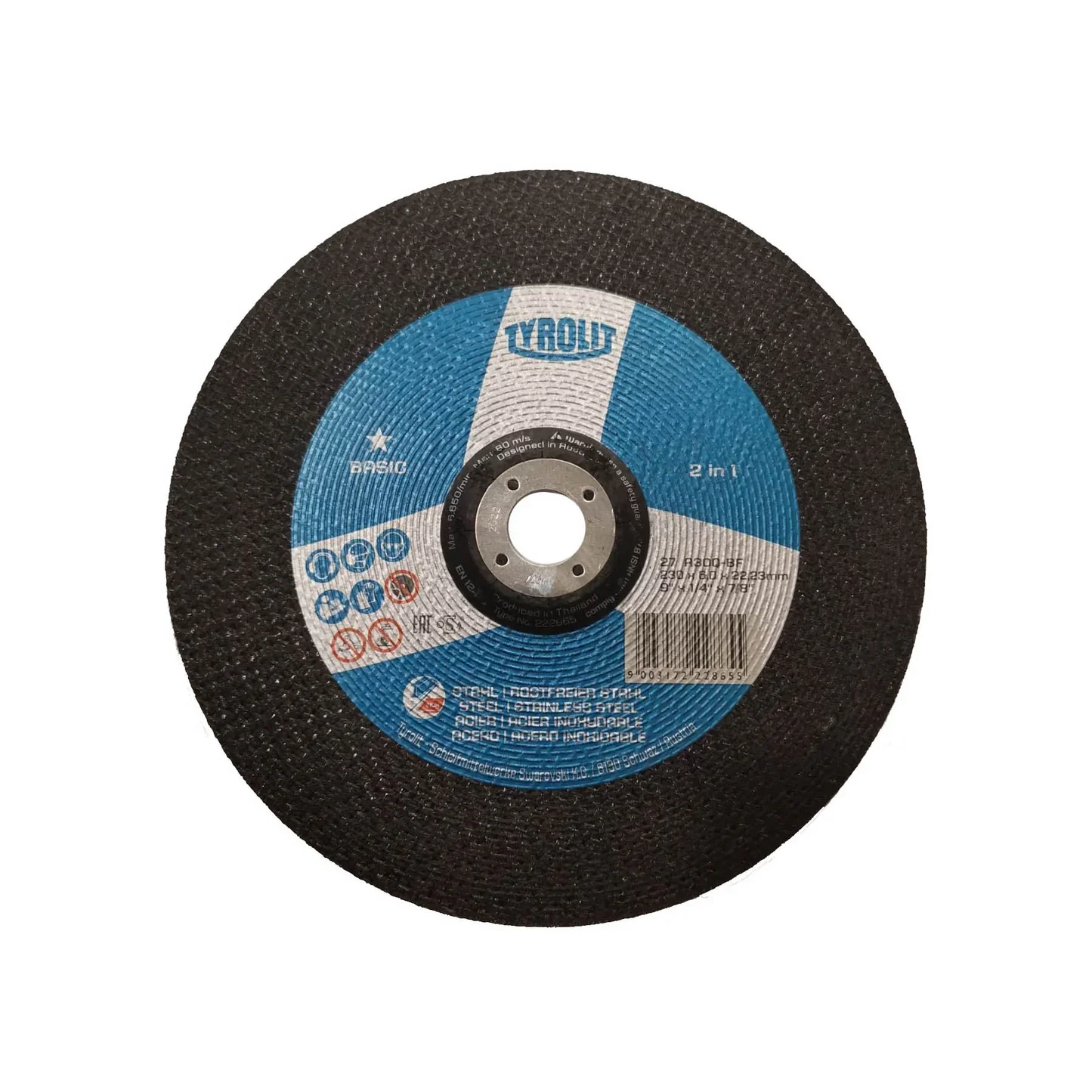 TYROLIT CLASSIC GRINDING DISC, Welding Supplies Torches & Cutting — Southend Philippines