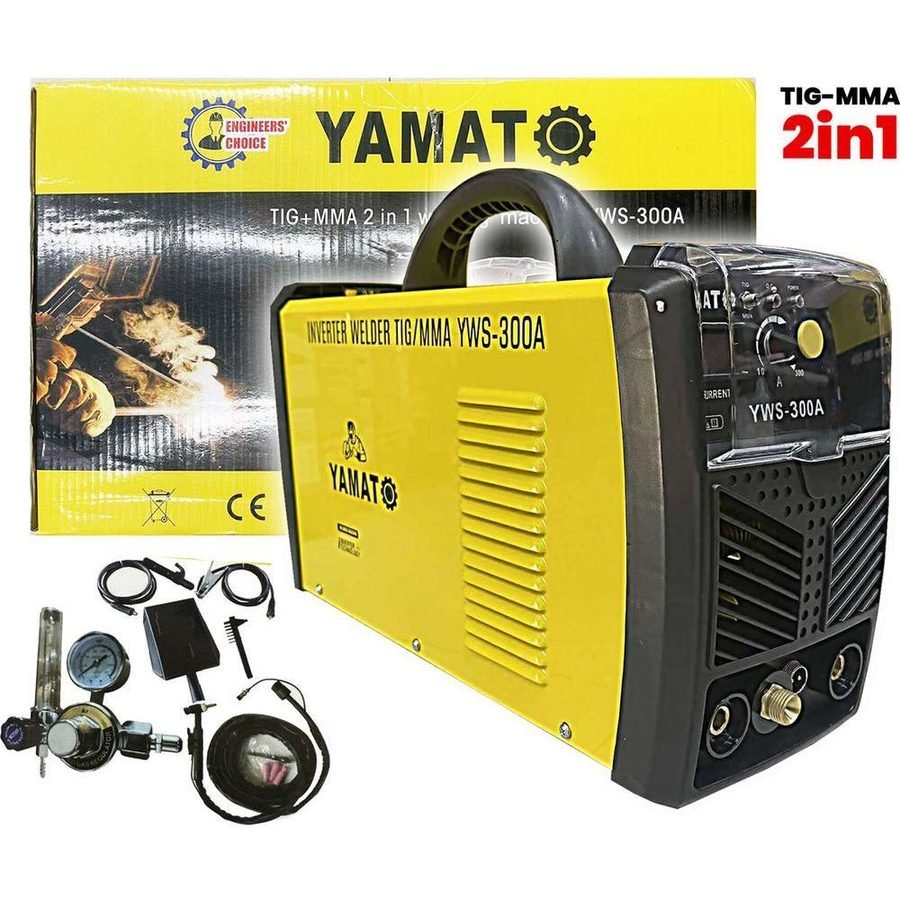 Yamato Yamato YWS-300A Inverter IGBT DC (TIG/MMA) 2 In 1 Welding Machine, Welding Supplies Welding Machines — Southend Philip